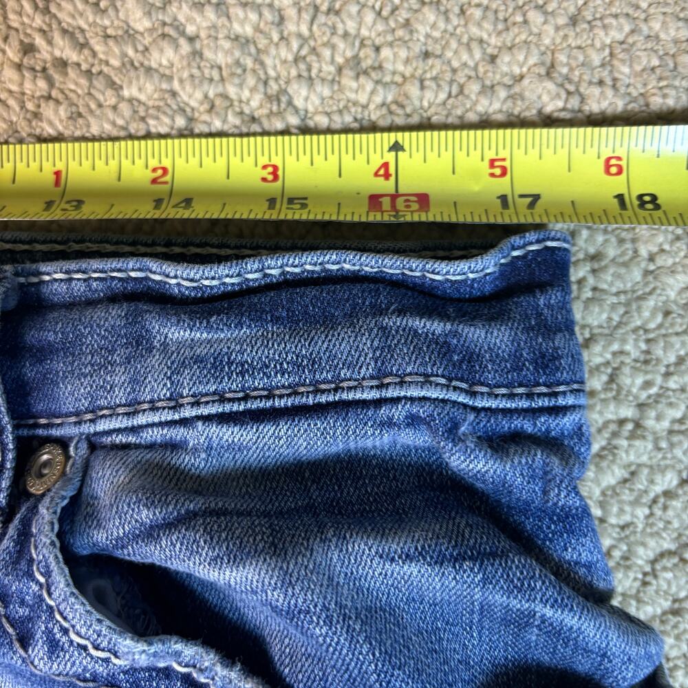 BKE jeans Tyler Straight 34x29 embroidered western stitched blue wash Buckle - Picture 7 of 7